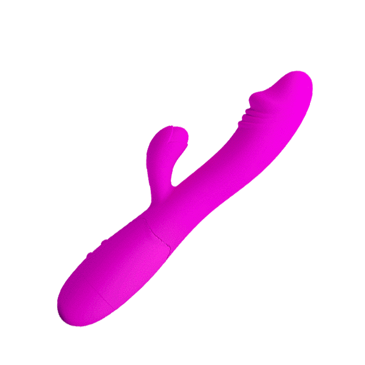 Вибратор со стимуляцией клитора SNAPPY (фуксия) Sex Aura Киев - изображение 4
