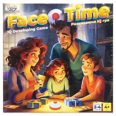 Настільна гра Danko Toys Розвиваюча IQ гра Face Time (укр.) (FT-01-01) Вінниця