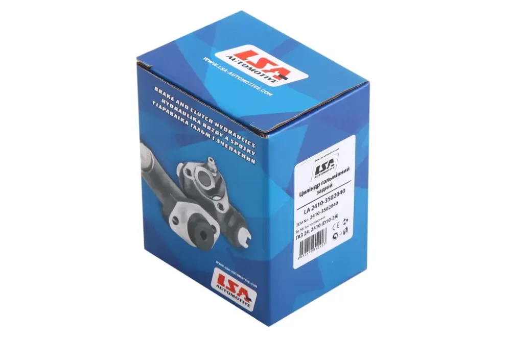 Циліндр торм. задній ГАЗ-2410 LSA (трубка d10 мм, пошматований d28 мм, ГАЗ-3302) Вінниця - фото 4