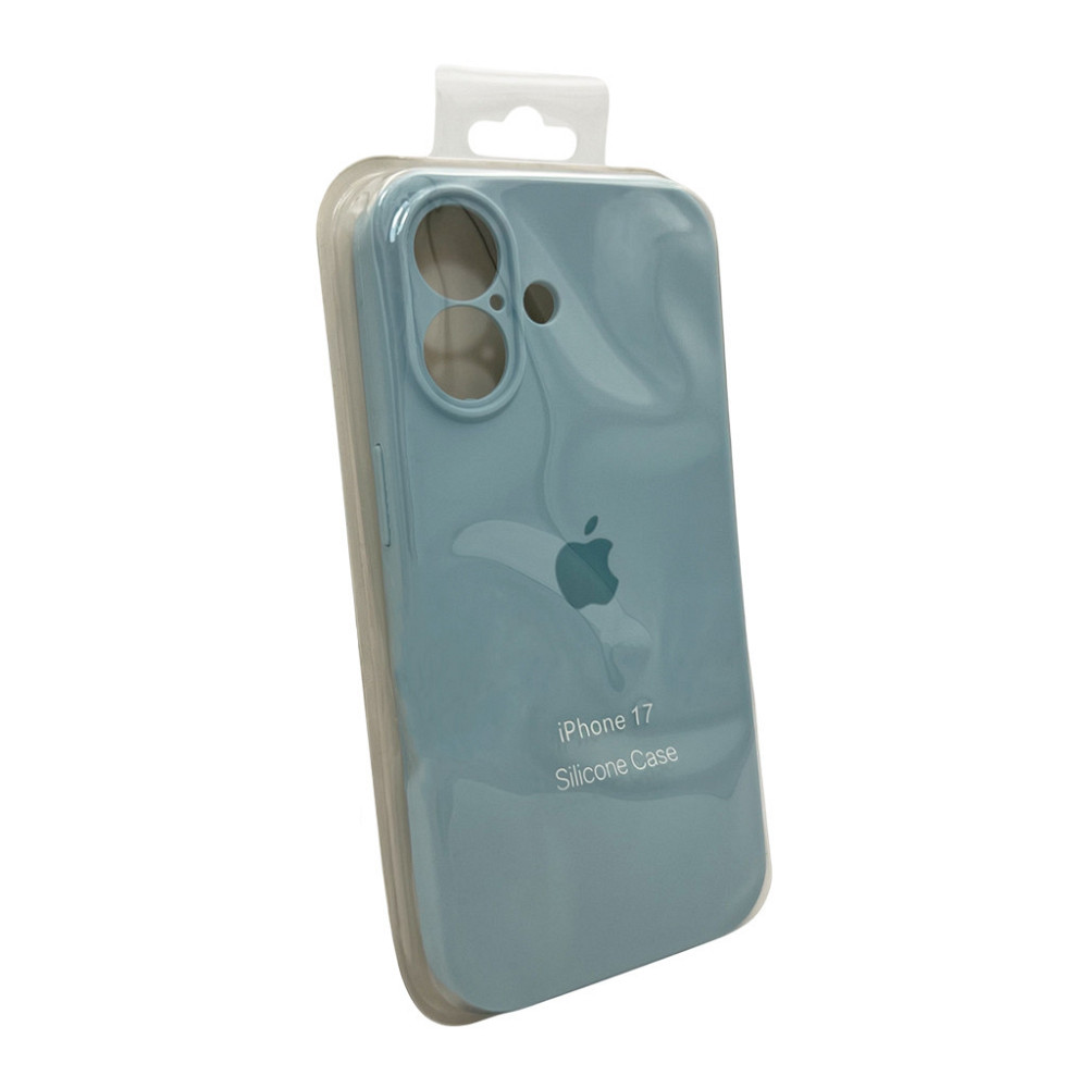 Чохол для смартфона Silicone Full Case AA Camera Protect for Apple iPhone 17 27,Mist Blue Київ - фото 2
