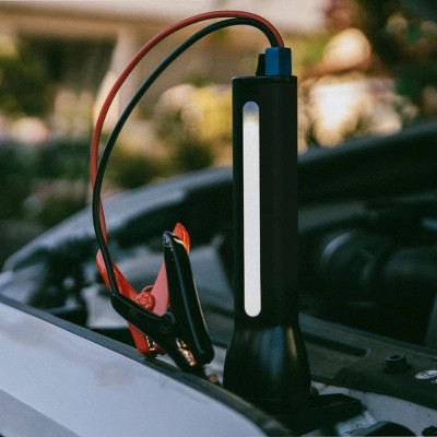 Пуско зарядное устройство Mophie 9900mAh 2A, бустер 400A, встроенный фонарик 450lm, Black (53046) Винница - изображение 4