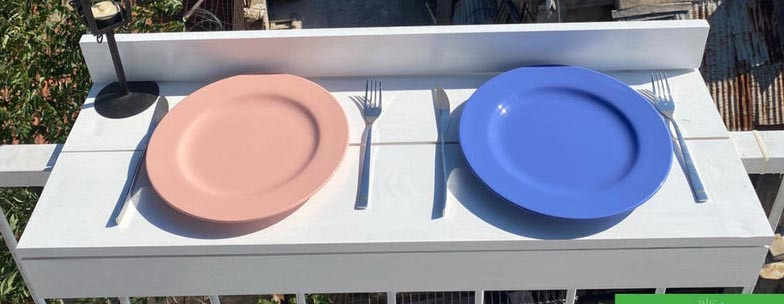 Подвесной балконный столик 