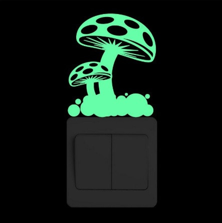 Люминесцентная наклейка 