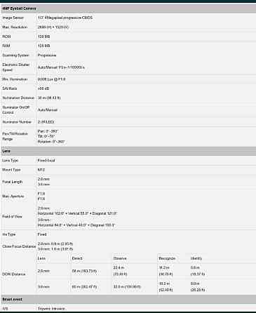 IP камера 4мп Vikylin VD-2T 41-AS-G2 ( Metal,POE,SD slot,Dahua) Харків