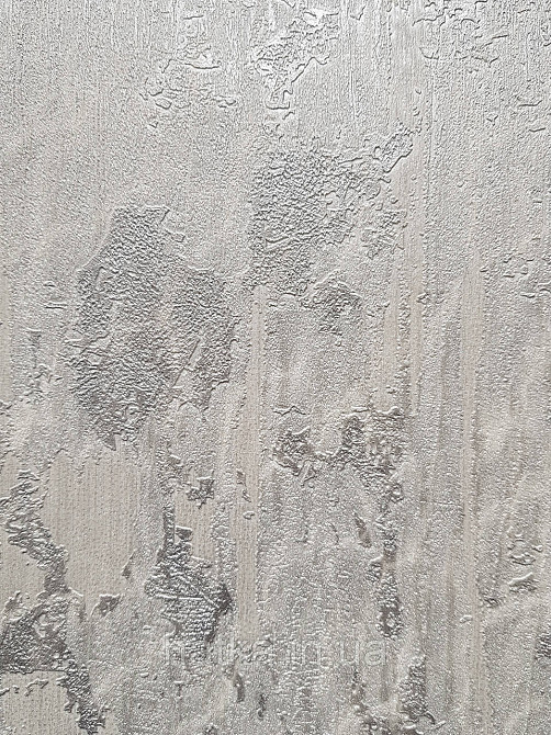 Шпалери вінілові на флізеліні гарячого тиснення DU&KA 1.06х10 вензель основа під штукатурку сірі коричневі Київ - фото 1