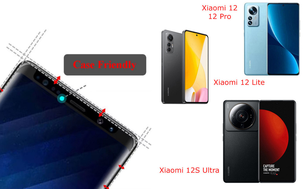 Захисне скло HyperGlass Pro для Xiaomi 12, 12 Lite, 12 Pro, 12S Ultra – максимальна чутливість та захист Київ - фото 4