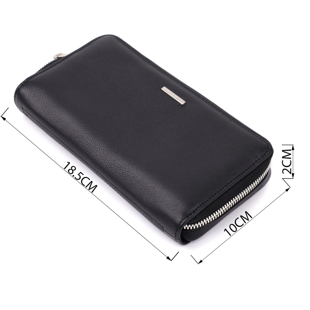 Жіночий гаманець на одне відділення із зернистої натуральної шкіри Tony Perotti 20863_1 (3622 nero) Чорний Київ - фото 9