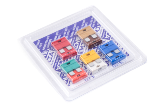 Запобіжники плоскі міні євро (компл 10шт) Харків