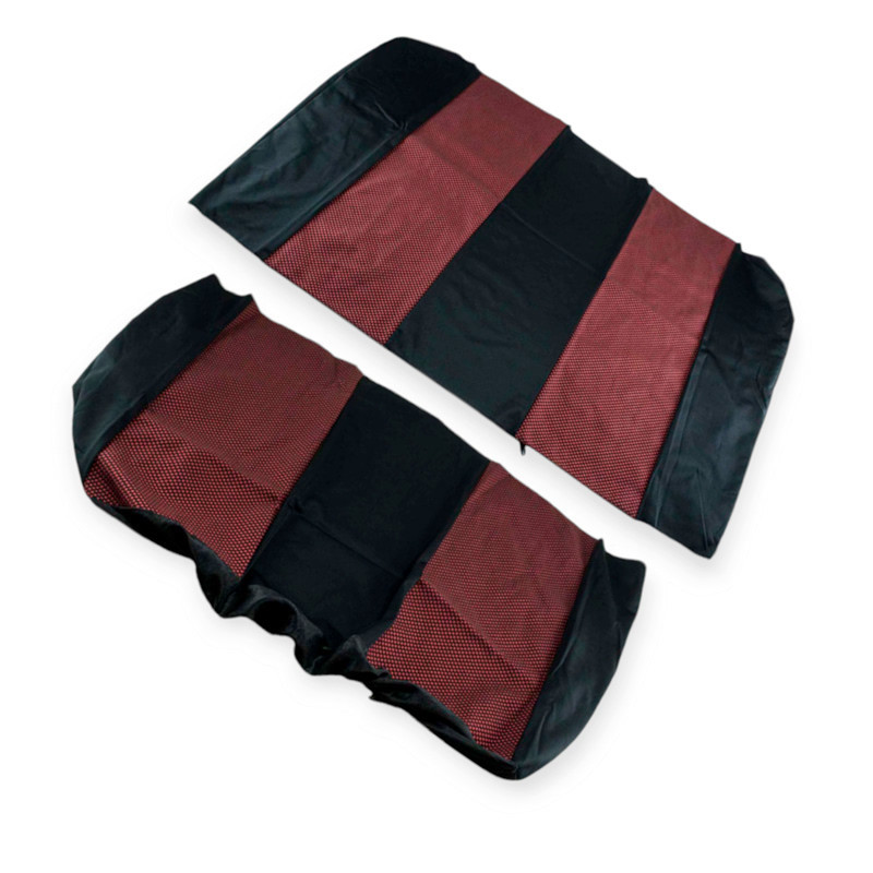 Чохли салону ваз 2107 (тюнінг) червоні Мукачево - фото 2