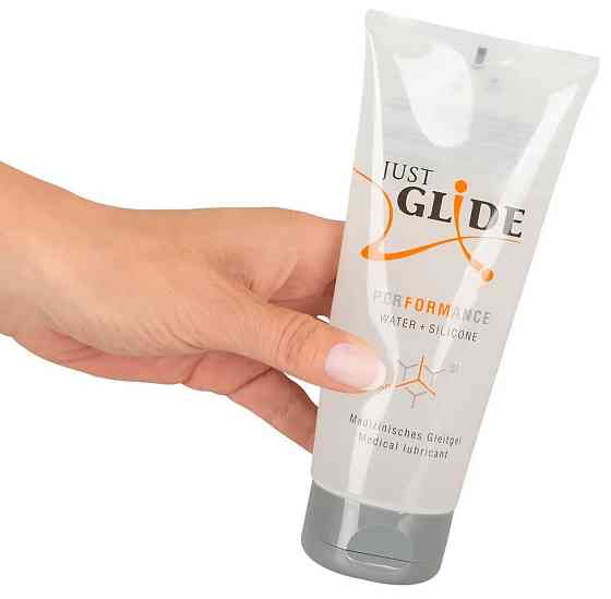 Гибридный гель-лубрикант Just Glide Performance, 200 ml Sex Aura Киев