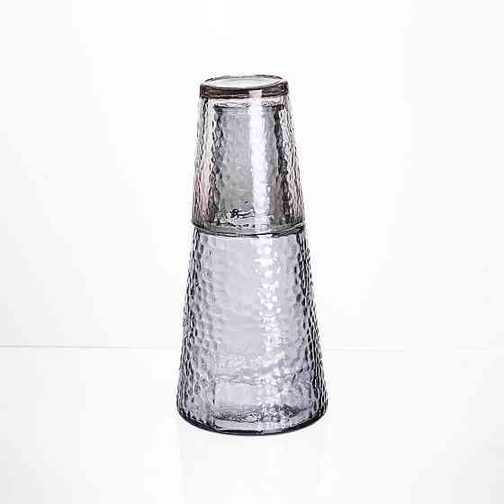 Кувшин з стаканом 800 мл Прозорий Київ