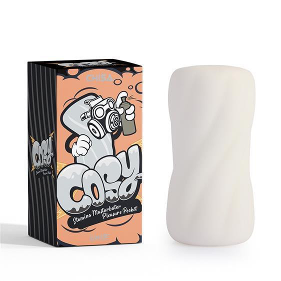Мастурбатор - COSY Stamina Masturbator Pleasure Pocket White Sex Aura Київ - фото 1