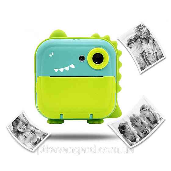 Фотоаппарат-принтер детский с мгновенной печатью 