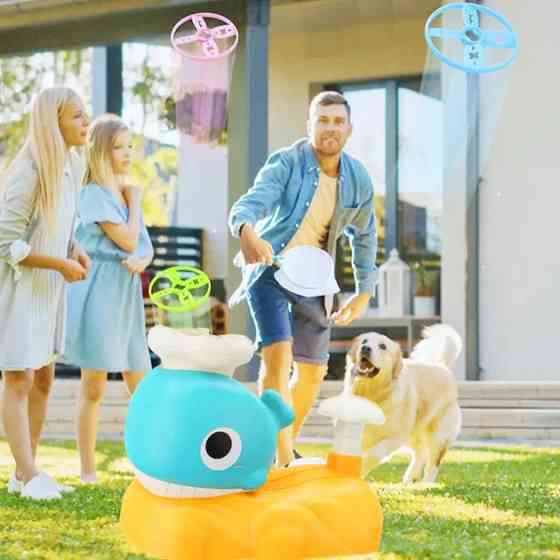 Інтерактивна дитяча іграшка літаюча тарілка фрісбі Small Whale ZO-66 Івано-Франківськ