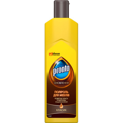 Засіб для догляду за меблями Pronto поліроль Класік 300 мл (4823002000535) Вінниця - фото 1