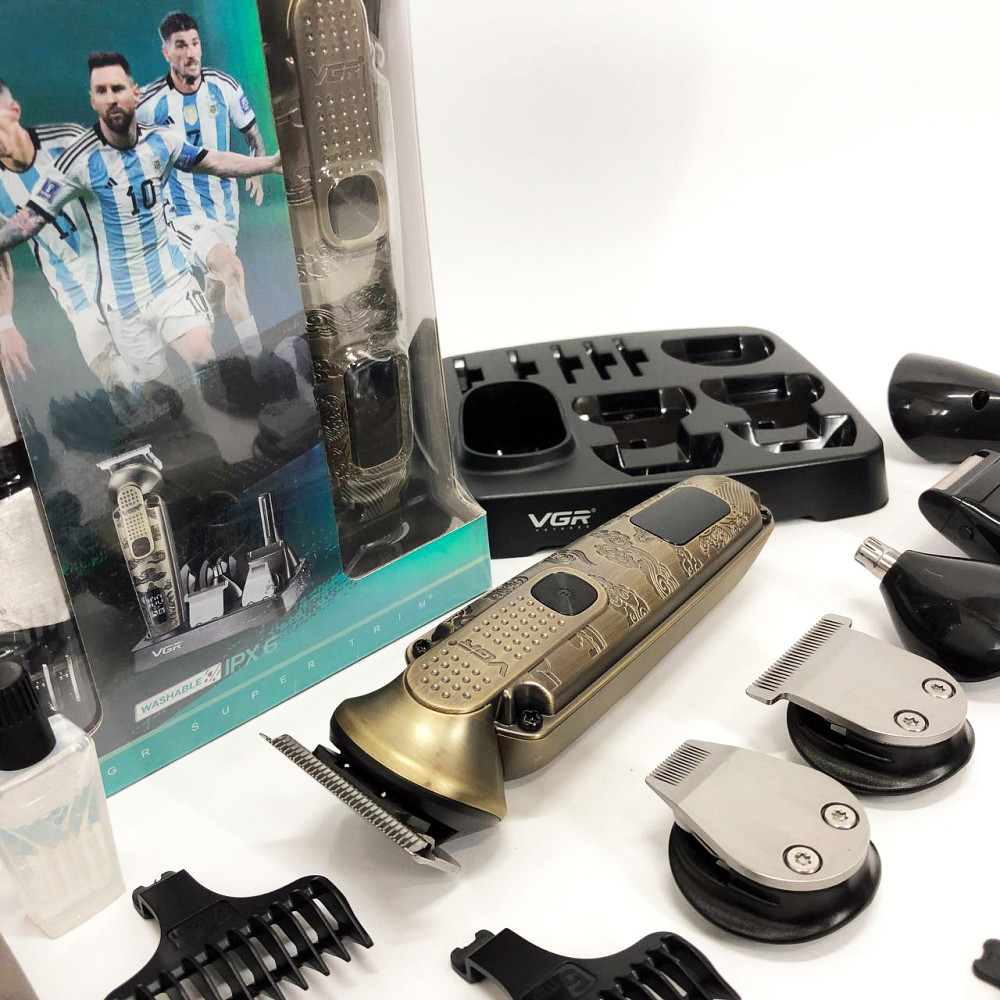 Машинка для стрижки волос для профессионалов VGR Машинка стрижки волос и затылка VD-24 Львов - изображение 1