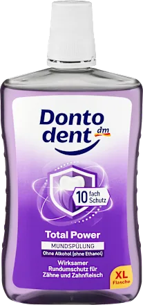 Dontodent Mundspülung Total Power 10in1 Rundumschutz Ополіскувач для рота Total Power 10-в-1 універсальний захист 750 ml Львів