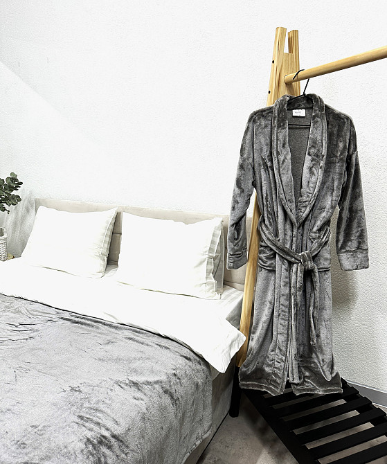 Ecotton Халат Ecotton L-XL з мікрофібри сірий well soft Grey Л-ХЛ Київ - фото 3