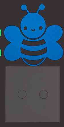 Наклейка світиться "Бджола" Київ