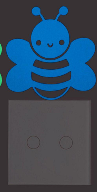 Наклейка світиться "Бджола" Київ - фото 1