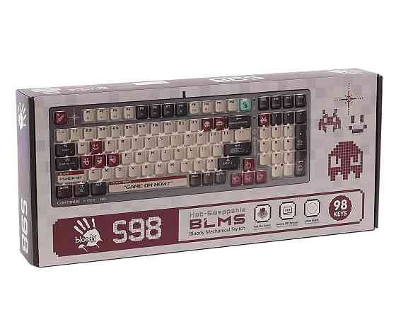 Клавіатура Bloody S98 Pixels Red ( 29175 ) Харьков