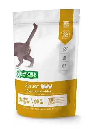 Nature's Protection Senior Сухий корм для літніх котів, 400 г Київ