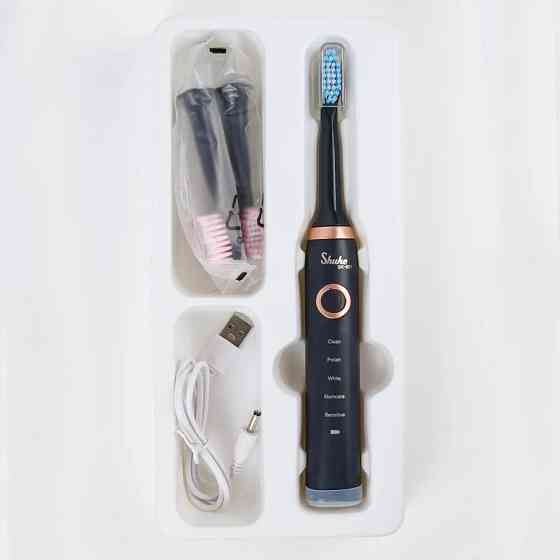 Електрична звукова зубна, Акумуляторна щітка для догляду за зубами, Зубна щітка акумуляторна GD-41 Івано-Франківськ