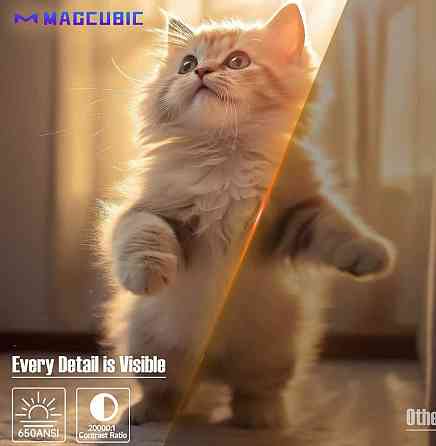 Проєктор MAGCUBIC L018 Full HD 4K Android. Харків