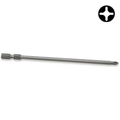 Біта для шуруповерта Toptul 1/4" 150мм PH2 магнітна Anti-Slip (FSMC0802) Вінниця - фото 1