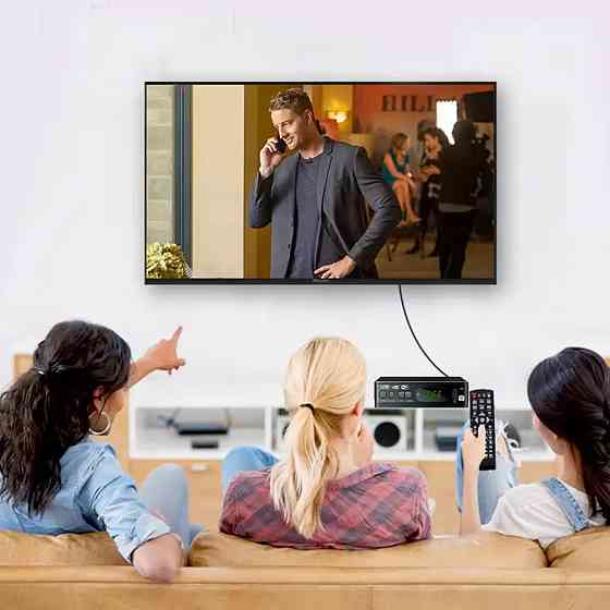 Цифровий тюнер з підтримкою wi-fi адаптера 5-12v + пульт, DVB T2 0967 / Приставка Т2 / Цифровий ресивер для тв Київ