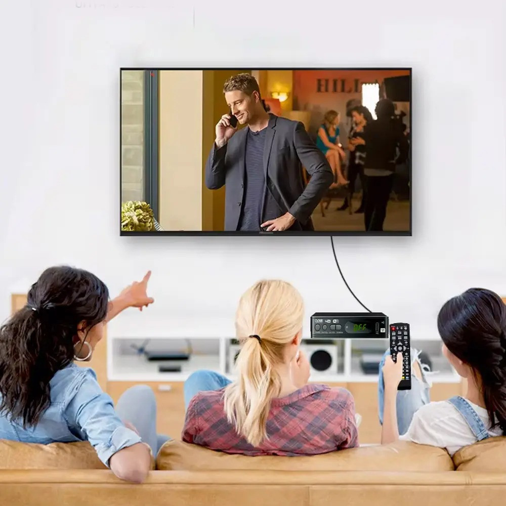 Цифровой тюнер с поддержкой wi-fi адаптера 5-12v + пульт, DVB T2 0967 / Приставка Т2 / Цифровой ресивер для тв Киев - изображение 6