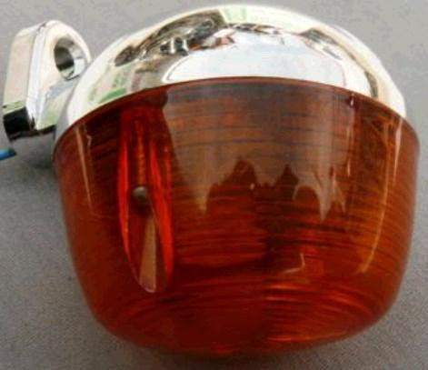 Поворот мотоцикл Альфа (круглий, хром) Мукачево - фото 1