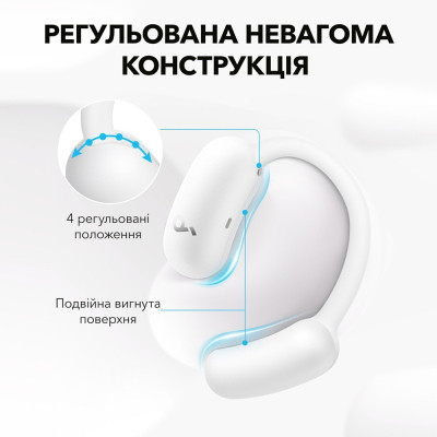 Навушники Anker SoundСore AeroFit 2 White (A3874G21) Вінниця - фото 8
