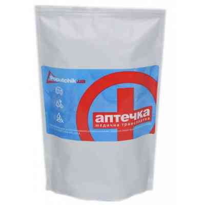 Автомобільна аптечка Poputchik згідно ТУ білий Дой-Пак 140х240 (02-003-ДП) Вінниця