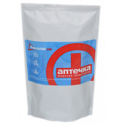 Автомобільна аптечка Poputchik згідно ТУ білий Дой-Пак 140х240 (02-003-ДП) Вінниця - фото 1