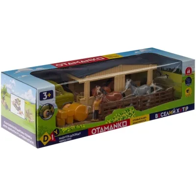 Ігровий набір Otamanko Веселий хутір (вантажівка та стайня з кіньми) (8818K) Вінниця - фото 2