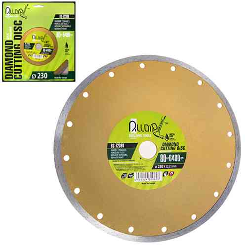 Диск алмазний відрізний з суцільною кромкою 230 мм Alloid Одеса