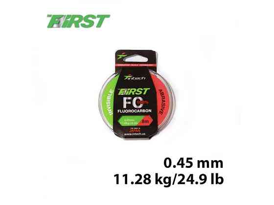 Флюорокарбон First FC 0,45мм 11,28кг 8м ТМ INTECH Киев