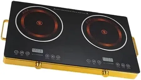 Многофункциональная инфракрасная плита CB-1331, 2 конфорки, сенсор, 2000 Вт, стеклокерамика Одесса