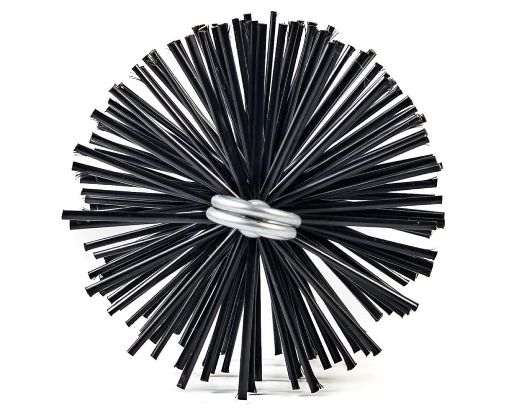 Щітка пластикова для чищення димоходу Ecodym 110 мм Київ - фото 12