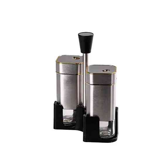 TS Kitchen Набір для спецій на підставці 2 баночки для солі та перцю по 120 мл HP531T1005J Коломия