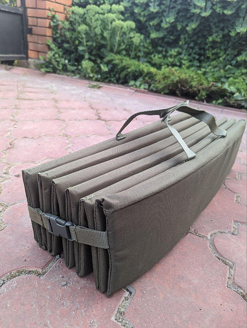 Каремат тактичний складний військовий олива 190/60/1, Сидіння армійське, Килимок - сідниця польова п Днепр - изображение 7