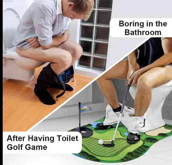 Мини гольф для туалета one size разноцветный Киев