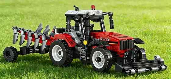 Конструктор трактор,бульдозер, комбайн (+1000деталей) Харків