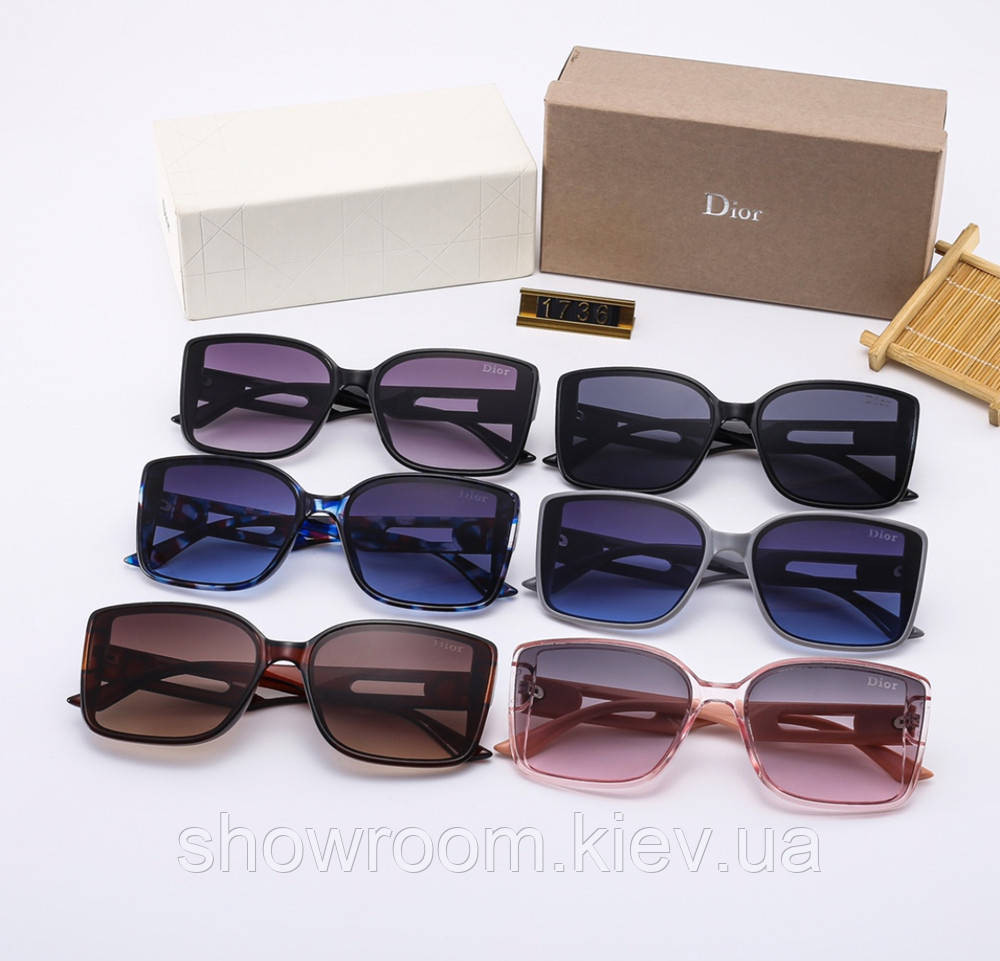 Женские солнцезащитные очки (2520) black Киев - изображение 2