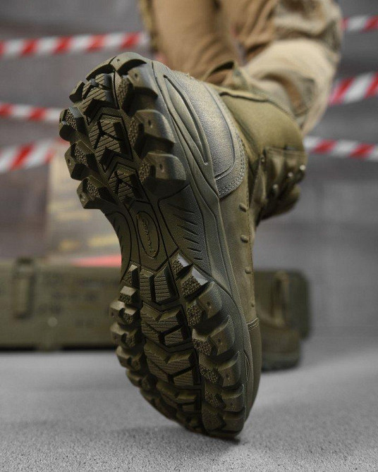 Зимові тактичні туфлі Gepard GP401 олива ВТ4753 Одеса - фото 4