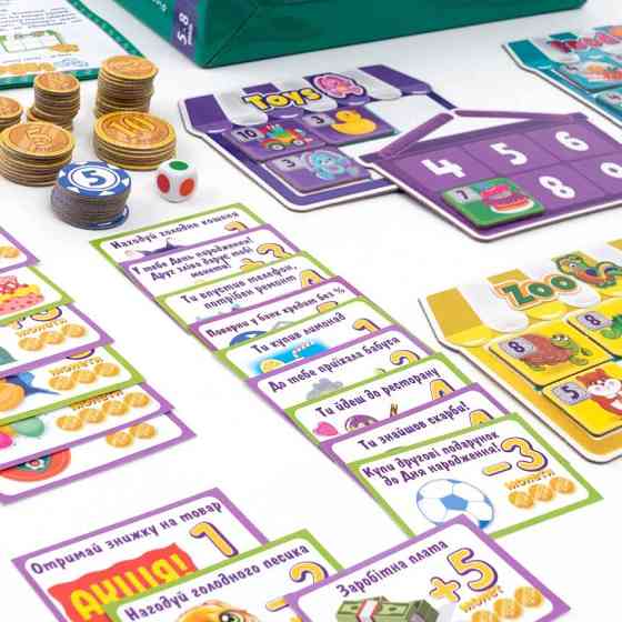 Настільна гра для дітей «Граємо в крамницю» VT2312-06 Від 5-ти років Вінниця