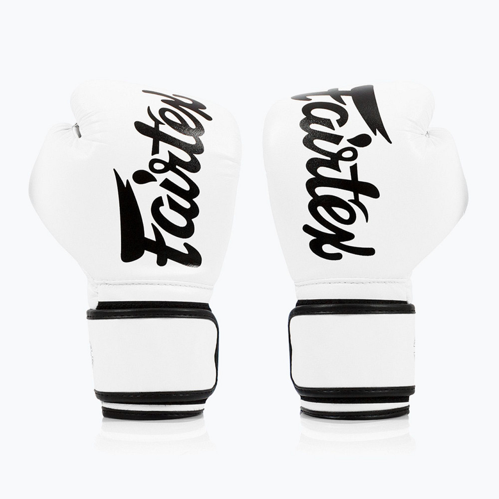 Боксерські рукавиці Fairtex BGV14 White 12 унцій (бинти в комплекті) Кам'янське - фото 6