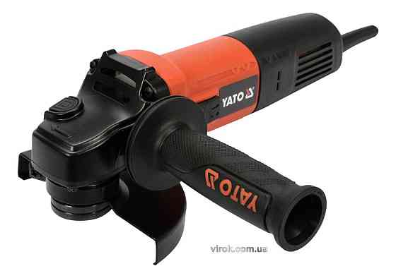 Шліфмашина кутова мережева YATO : P= 1100 Вт, Ø= 125 мм [6/144] Одесса
