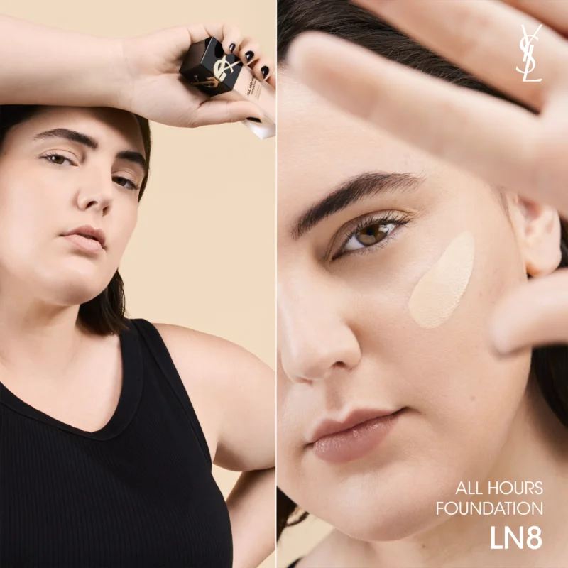 Стойкая тональная основа Yves Saint Laurent All Hours Encre de Peau Foundation LN8 Славянск - изображение 4